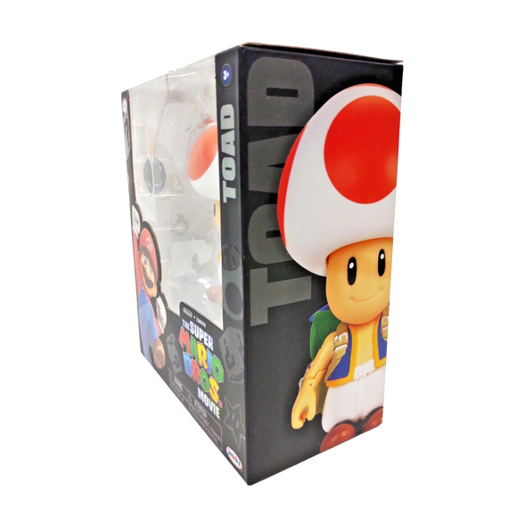Nintendo The Super Mario Bros. Brothers Movie Toad Figure with Frying Pan 2023 - Picture 6 of 10